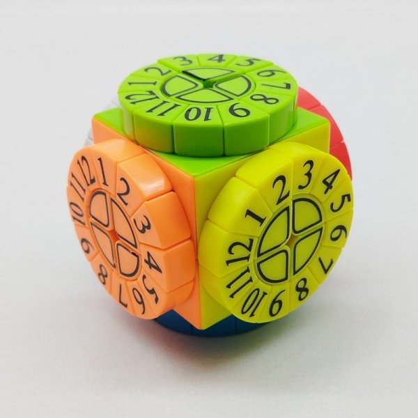 Time Machine Magic Cube Full Function Version Stickerless