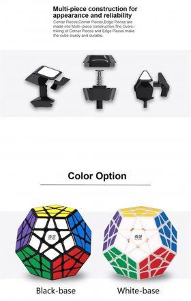 QiYi QiHeng Megaminx Magic Cube QiYi QiHeng Megaminx Magic Cube