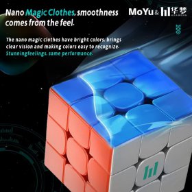HuaMeng YS3M 3x3 Cube MagLev Ball-core with Nano Magic Clothes Version HuaMeng YS3M 3x3 Cube MagLev Ball-core with Nano Magic Clothes Version