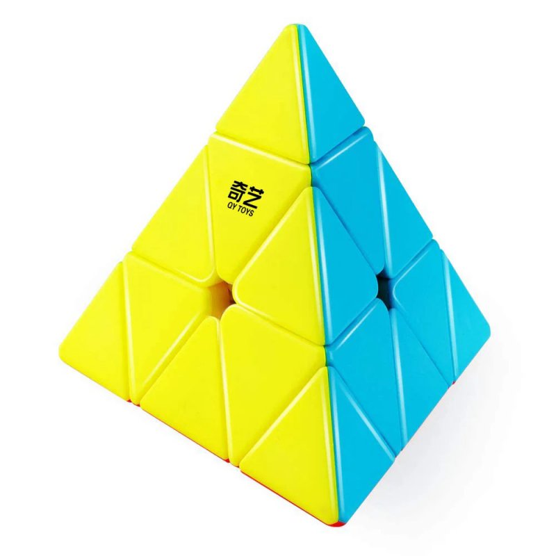 QiYi QiMing Pyraminx Stickerless Magic Cube