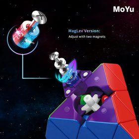 MoYu RS MagLev Pyraminx Speed Cube Stickerless MoYu RS MagLev Pyraminx Speed Cube Stickerless