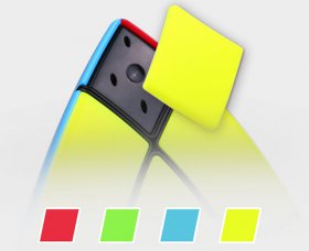 QiYi MoFangGe 2x2 Corner Mastermorphix Cube Stickerless QiYi MoFangGe 2x2 Corner Mastermorphix Cube Stickerless