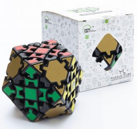 LanLan Gear 14-side Tetradecahedra Magic Cube Black LanLan Gear 14-side Tetradecahedra Magic Cube Black