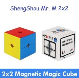SENGSO Mr. M Magnetic 2x2x2 Speed Cube Stickerless SENGSO Mr. M Magnetic 2x2x2 Speed Cube Stickerless