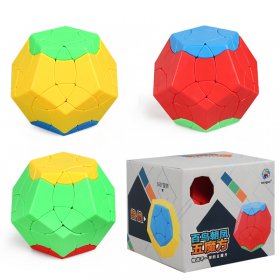 SENGSO Phoenix Megaminx Cube Stickerless - Random Color Scheme SENGSO Phoenix Megaminx Cube Stickerless - Random Color Scheme