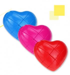YJ 3x3 Love Heart Magic Cube Puzzle YJ 3x3 Love Heart Magic Cube Puzzle
