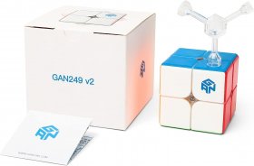 GAN249 V2 2x2x2 Stickerless Speed Cube GAN249 V2 2x2x2 Stickerless Speed Cube