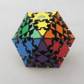 LanLan Gear Conical Dodecahedron Magic Cube Black LanLan Gear Conical Dodecahedron Magic Cube Black