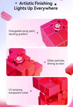 GAN Mirror M Bright Fuchsia UV Coated GAN Mirror M Bright Fuchsia UV Coated