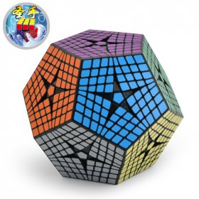 SENGSO 8-Layers Kilominx Cube Black SENGSO 8-Layers Kilominx Cube Black