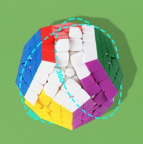 SengSo Master Kilominx Cube Stickerless SengSo Master Kilominx Cube Stickerless