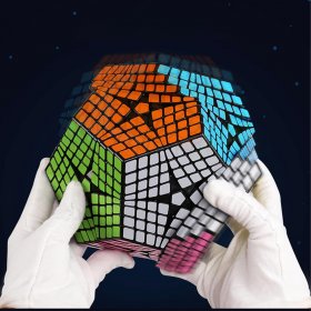 SENGSO 8-Layers Kilominx Cube Black SENGSO 8-Layers Kilominx Cube Black