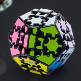 LanLan Gear Megaminx Magic Cube Black LanLan Gear Megaminx Magic Cube Black