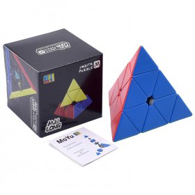 MoYu Classroom Meilong Pyraminx M V2 Magnetic Cube Stickerless MoYu Classroom Meilong Pyraminx M V2 Magnetic Cube Stickerless
