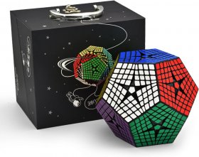 SENGSO 8-Layers Kilominx Cube Black SENGSO 8-Layers Kilominx Cube Black