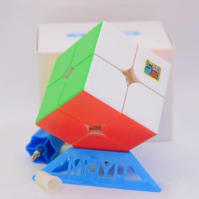 MoYu Classroom RS2M V2 2x2x2 Magnetic Speed Cube Stickerless MoYu Classroom RS2M V2 2x2x2 Magnetic Speed Cube Stickerless