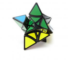 LanLan Curvy Hexagram Pyraminx Cube Black LanLan Curvy Hexagram Pyraminx Cube Black
