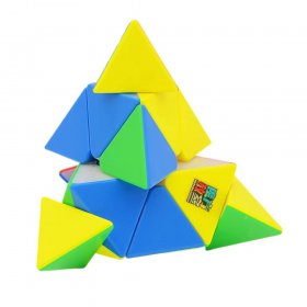 MoYu Classroom Meilong Pyraminx M V2 Magnetic Cube Stickerless MoYu Classroom Meilong Pyraminx M V2 Magnetic Cube Stickerless