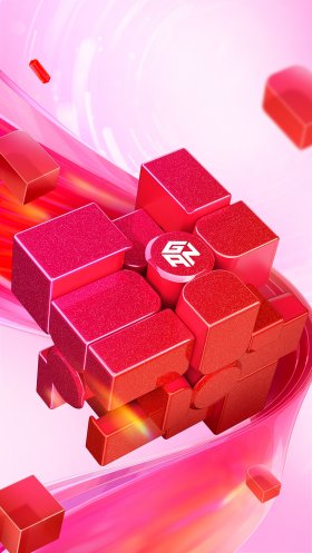 GAN Mirror M Bright Fuchsia UV Coated GAN Mirror M Bright Fuchsia UV Coated