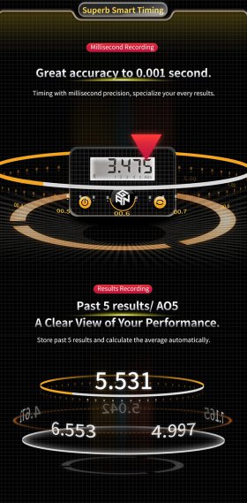 GAN Smart Timer Dark Samurai GAN Smart Timer Dark Samurai