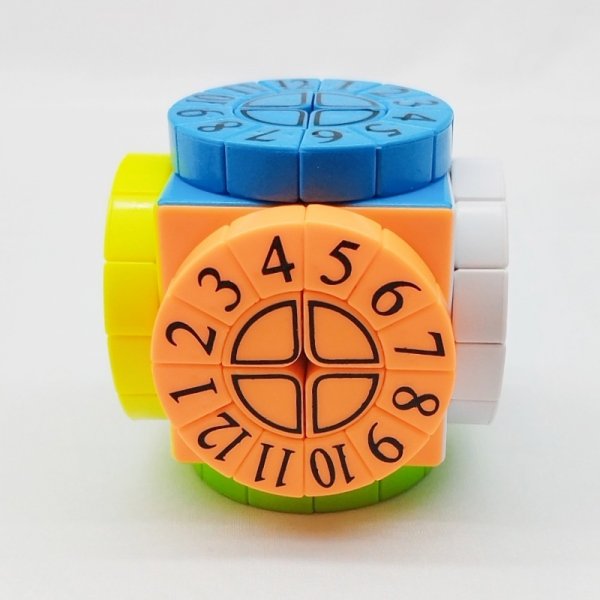 Time Machine Magic Cube Full Function Version Stickerless