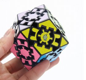 LanLan Gear Rhombic Dodecahedron Magic Cube Black LanLan Gear Rhombic Dodecahedron Magic Cube Black
