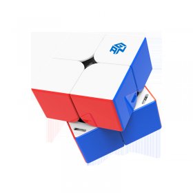 GAN251 M Pro Magnetic 2x2x2 Speed Cube Stickerles GAN251 M Pro Magnetic 2x2x2 Speed Cube Stickerles