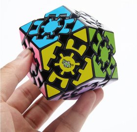 LanLan Gear Rhombic Dodecahedron Magic Cube Black LanLan Gear Rhombic Dodecahedron Magic Cube Black