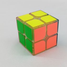 LanLan Crystal 2x2x2 Screw Spring Magic Cube LanLan Crystal 2x2x2 Screw Spring Magic Cube