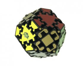 LanLan Gear Hexadecahedron Magic Cube Black LanLan Gear Hexadecahedron Magic Cube Black