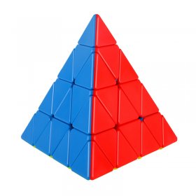 SengSo 4-layer Pyraminx Speed Cube Stickerless SengSo 4-layer Pyraminx Speed Cube Stickerless