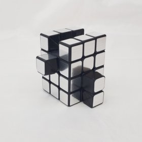 CubeTwist 3x3x4 Camouflage Mirror Block Cube Silver/Golden CubeTwist 3x3x4 Camouflage Mirror Block Cube Silver/Golden