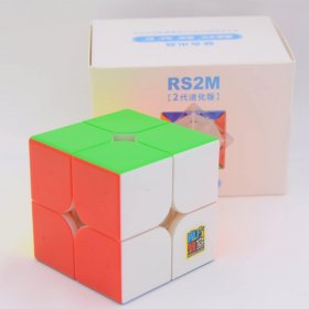 MoYu Classroom RS2M V2 2x2x2 Magnetic Speed Cube Stickerless MoYu Classroom RS2M V2 2x2x2 Magnetic Speed Cube Stickerless
