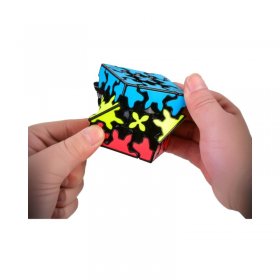 QiYi MoFangGe Gear Sandwich 3x3x3 Magic Cube QiYi MoFangGe Gear Sandwich 3x3x3 Magic Cube