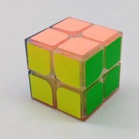 LanLan Crystal 2x2x2 Screw Spring Magic Cube LanLan Crystal 2x2x2 Screw Spring Magic Cube