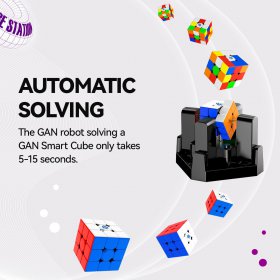 GAN Cube Robot Auto Scramble and Solving GAN Cube Robot Auto Scramble and Solving